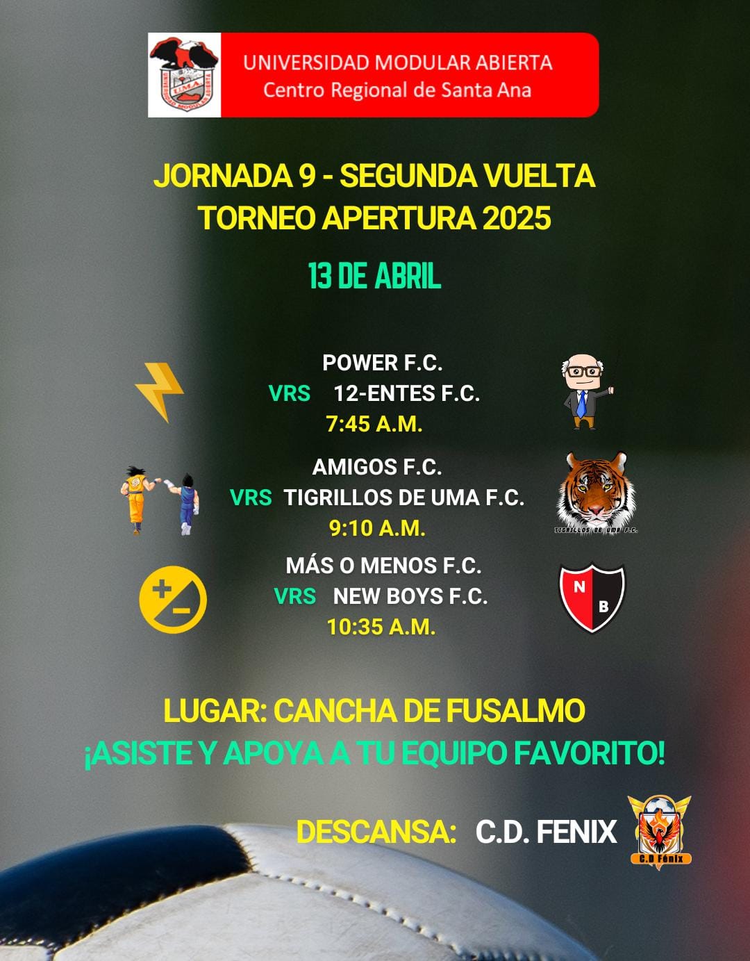 JORNADA 9 SEGUNDA VUELTA