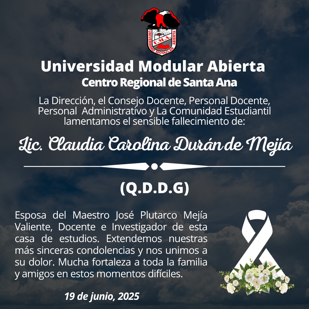 ESQUELA ESPOSA MTRO PLUTARCO
