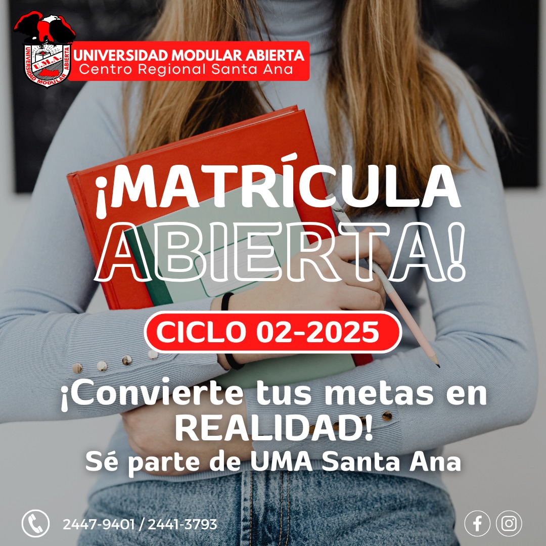 MATRÍCULA ABIERTA 02 2025 03