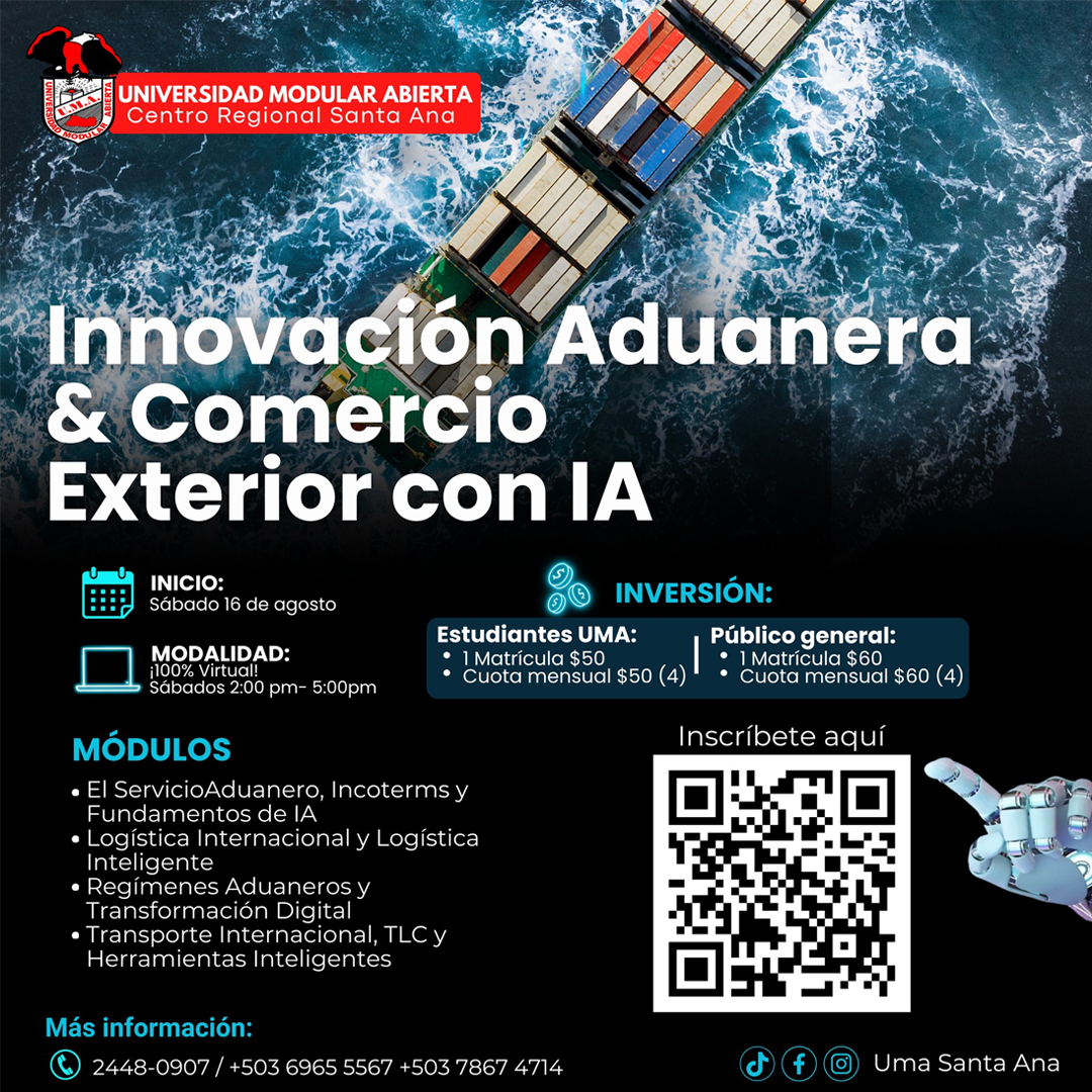 DIPLOMADO INNOVACIÓN ADUANERA 01