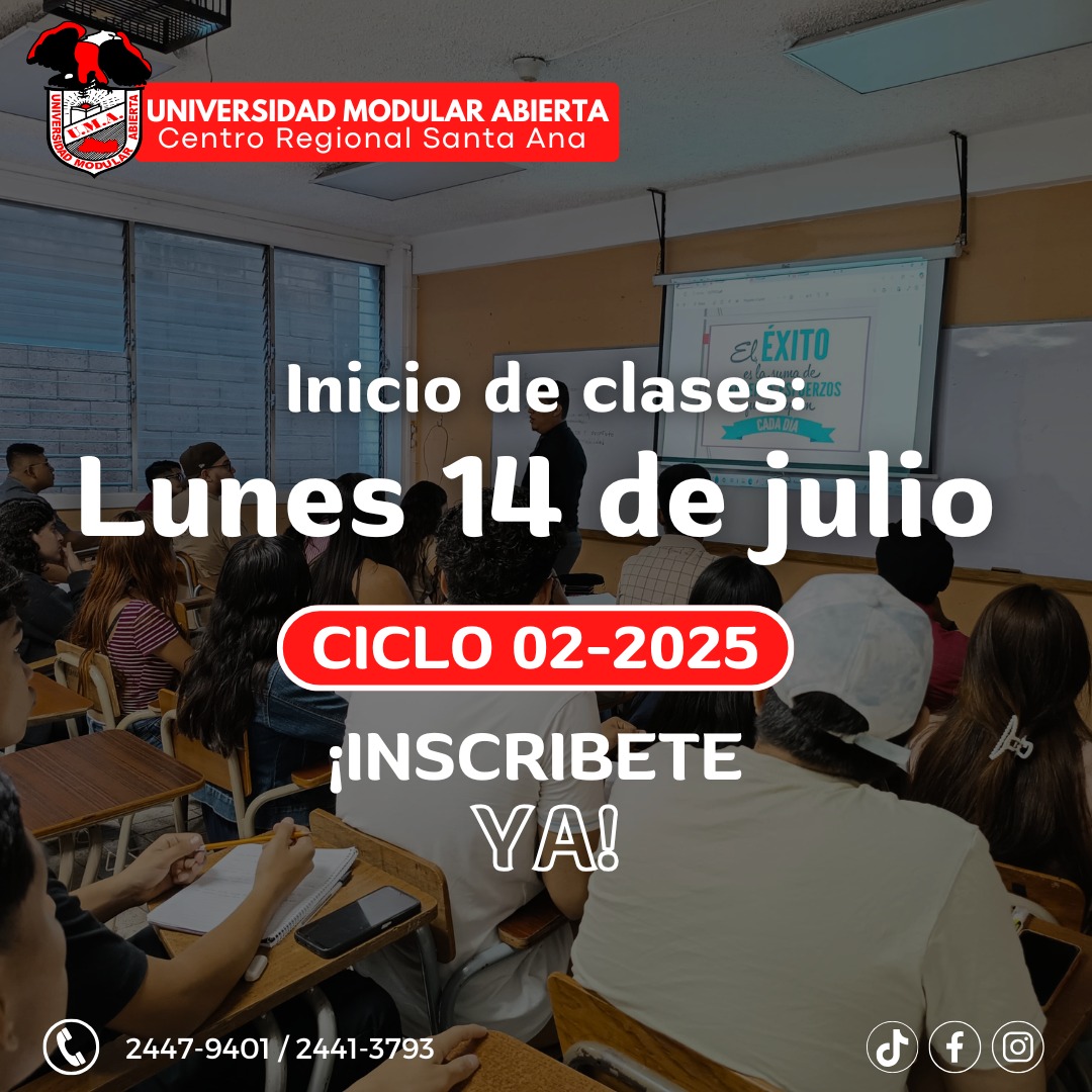 INICIO DE CLASES 01