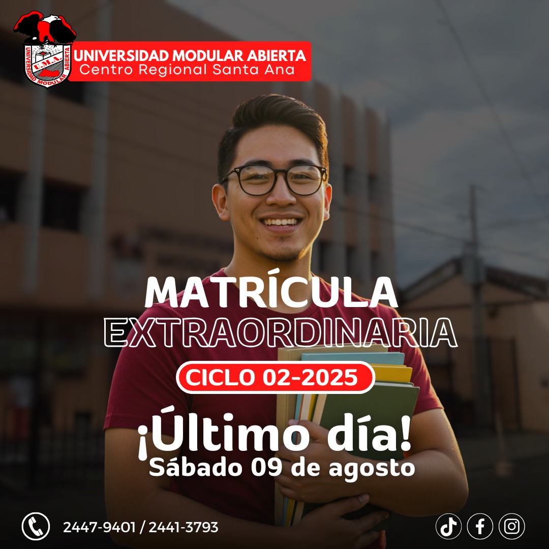 MATRÍCULA EXTRAORDINARIA 02