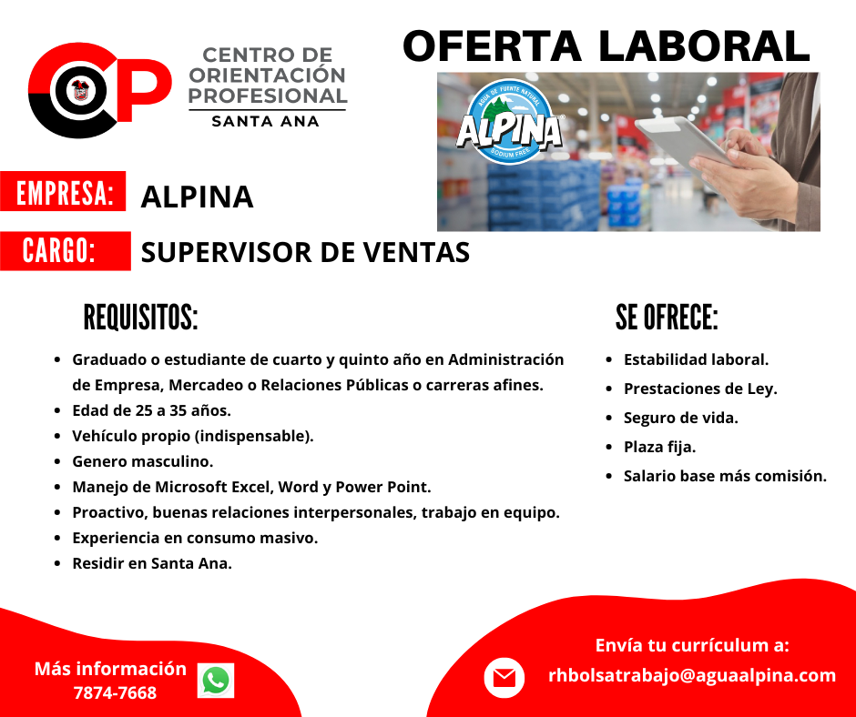 OFERTA ALPINA AGOSTO 2025